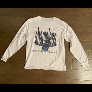Vintage 1991 Garth Brooks Shameless Tour long sleeve T-shirt